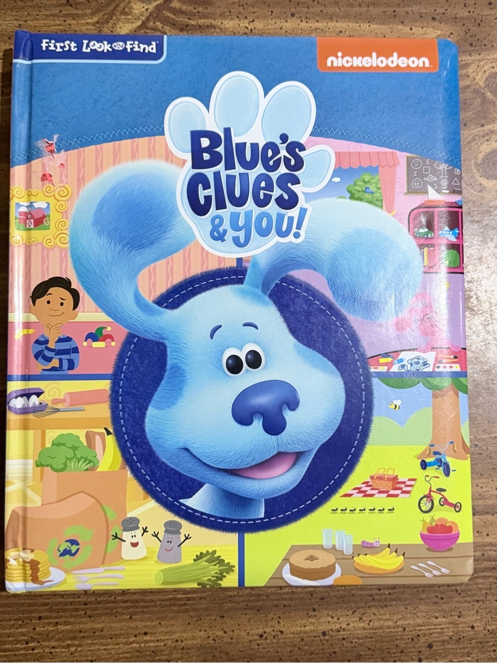 Nickelodeon Blue's Clues & You! Kids Activity Book - Blue Hardcover